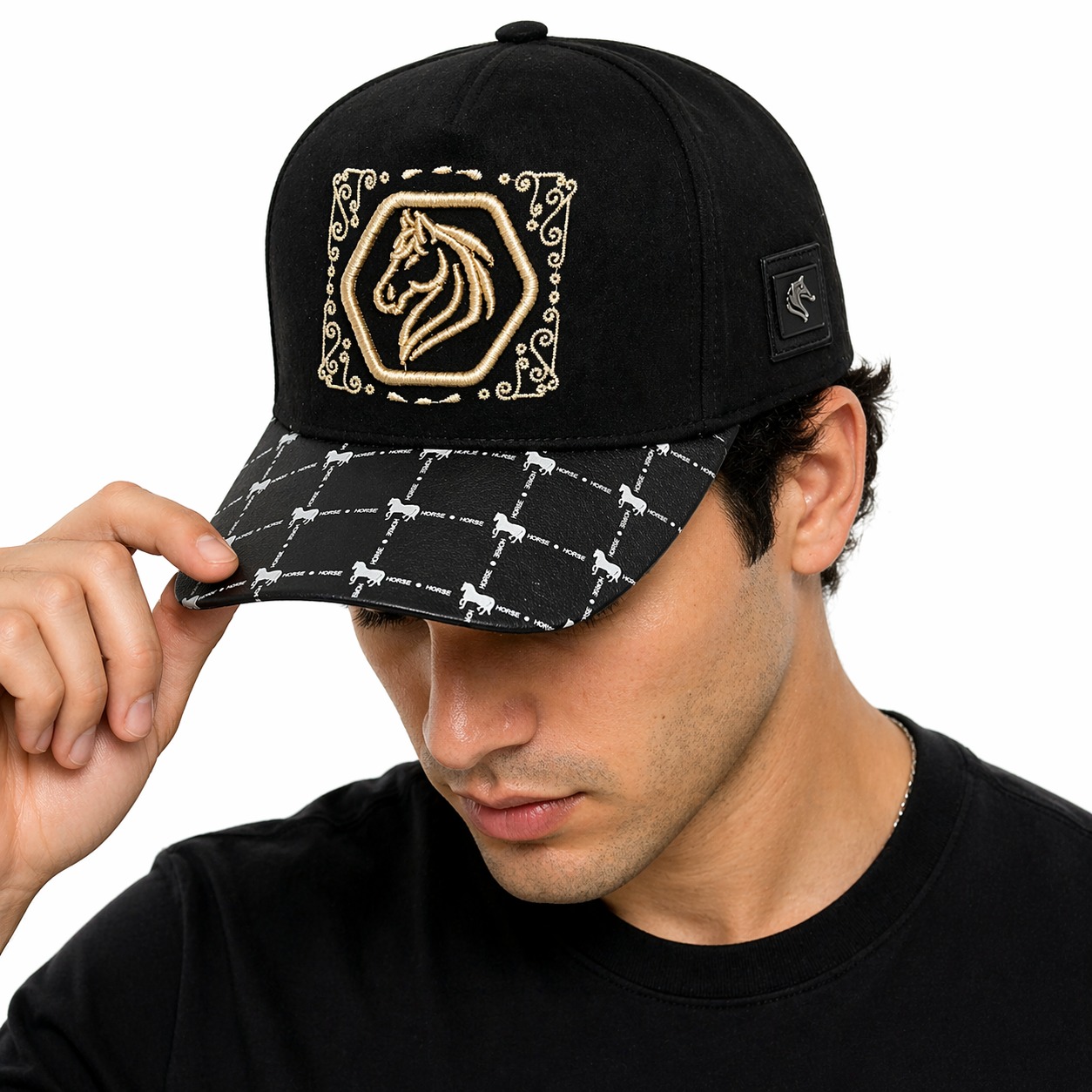 GORRA JEISON JIMENEZ NEGRA-DORADA